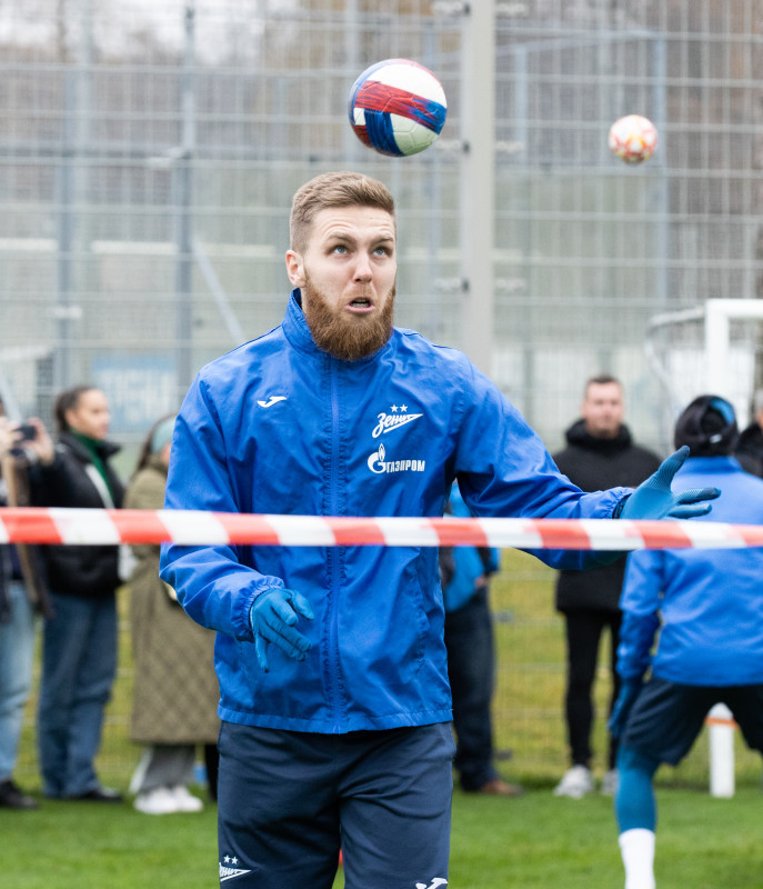 Открытая тренировка «Зенита» перед матчем с «Каснодаром»