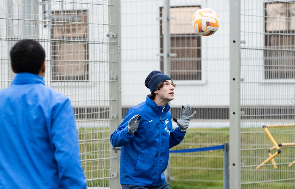 Открытая тренировка «Зенита» перед матчем с «Каснодаром»