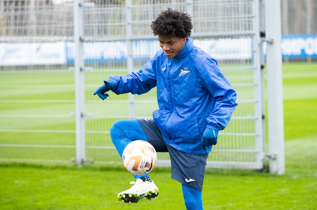 Открытая тренировка «Зенита» перед матчем с «Каснодаром»