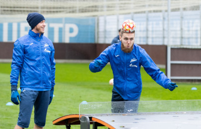 Открытая тренировка «Зенита» перед матчем с «Каснодаром»