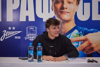 «Фан-Променад» перед матчем «Зенит» — «Краснодар»
