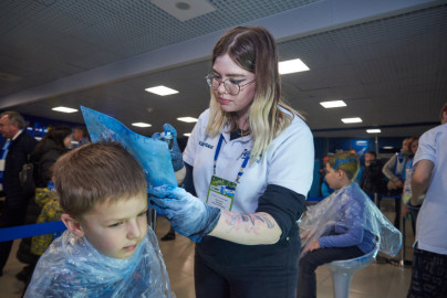 «Фан-Променад» перед матчем «Зенит» — «Краснодар»