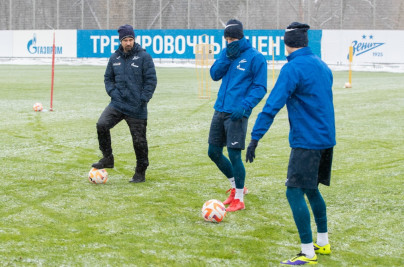 Открытая тренировка «Зенита» перед матчем с «Локомотивом»