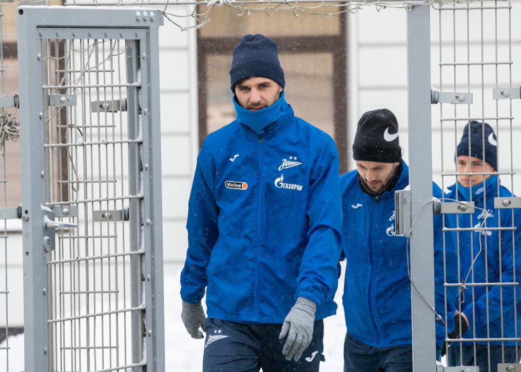 Открытая тренировка «Зенита» перед матчем с «Локомотивом»