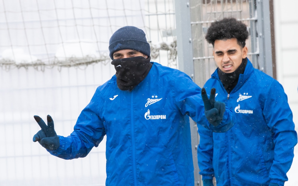 Открытая тренировка «Зенита» перед матчем с «Локомотивом»