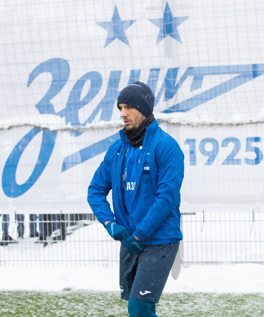 Открытая тренировка «Зенита» перед матчем с «Локомотивом»