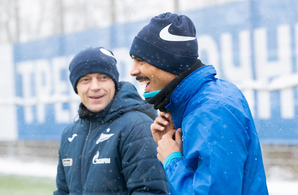 Открытая тренировка «Зенита» перед матчем с «Локомотивом»