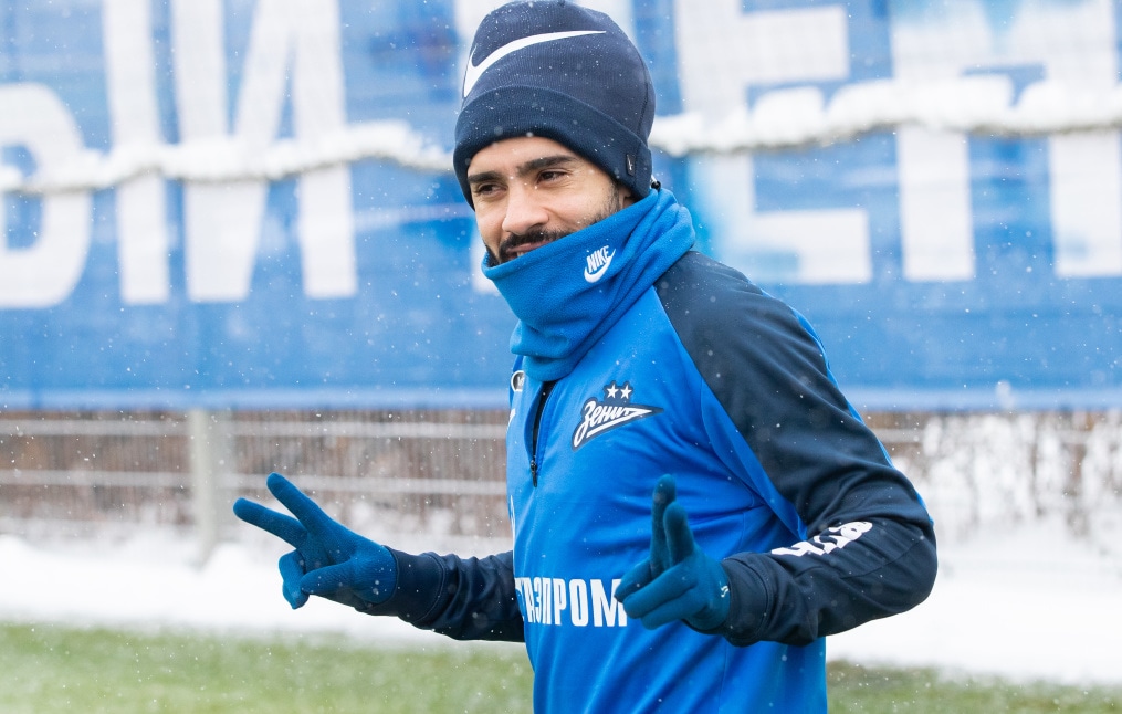 Открытая тренировка «Зенита» перед матчем с «Локомотивом»