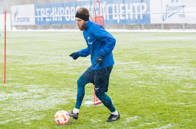 Открытая тренировка «Зенита» перед матчем с «Локомотивом»