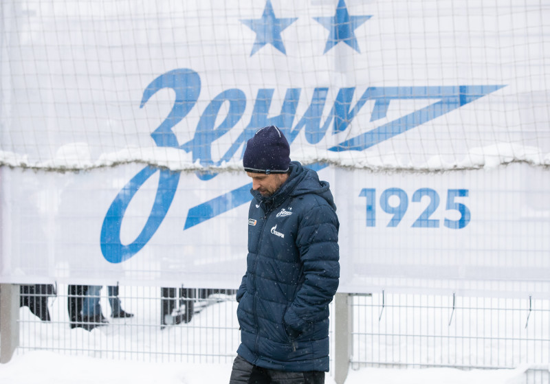 Открытая тренировка «Зенита» перед матчем с «Локомотивом»