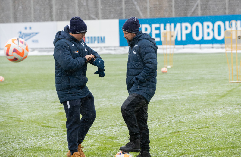 Открытая тренировка «Зенита» перед матчем с «Локомотивом»
