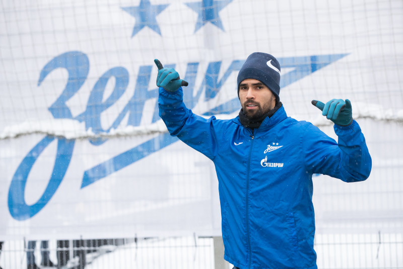 Открытая тренировка «Зенита» перед матчем с «Локомотивом»