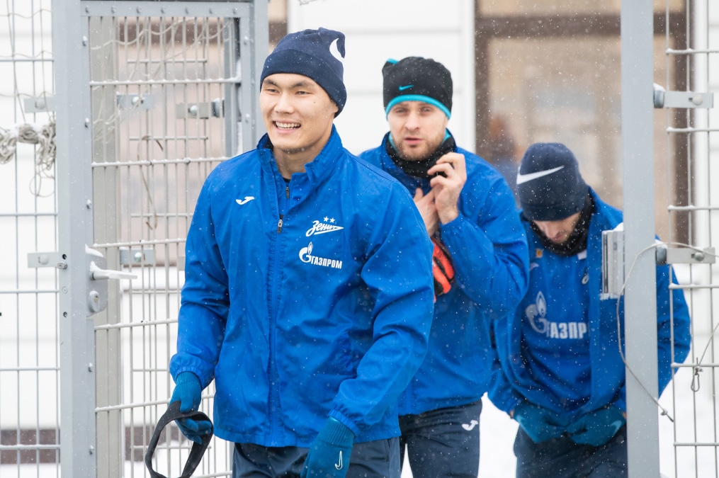 Открытая тренировка «Зенита» перед матчем с «Локомотивом»
