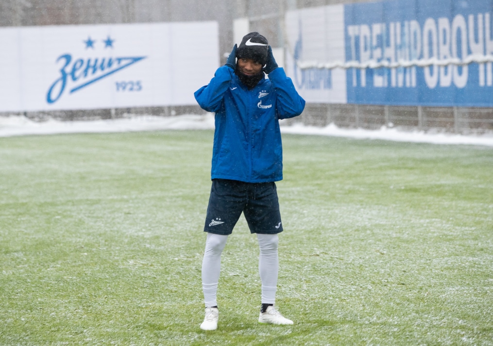 Открытая тренировка «Зенита» перед матчем с «Локомотивом»