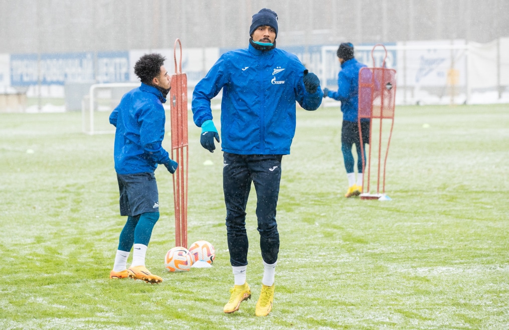 Открытая тренировка «Зенита» перед матчем с «Локомотивом»