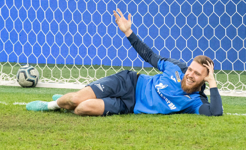 Открытая тренировка «Зенита» перед матчем с «Пари НН»