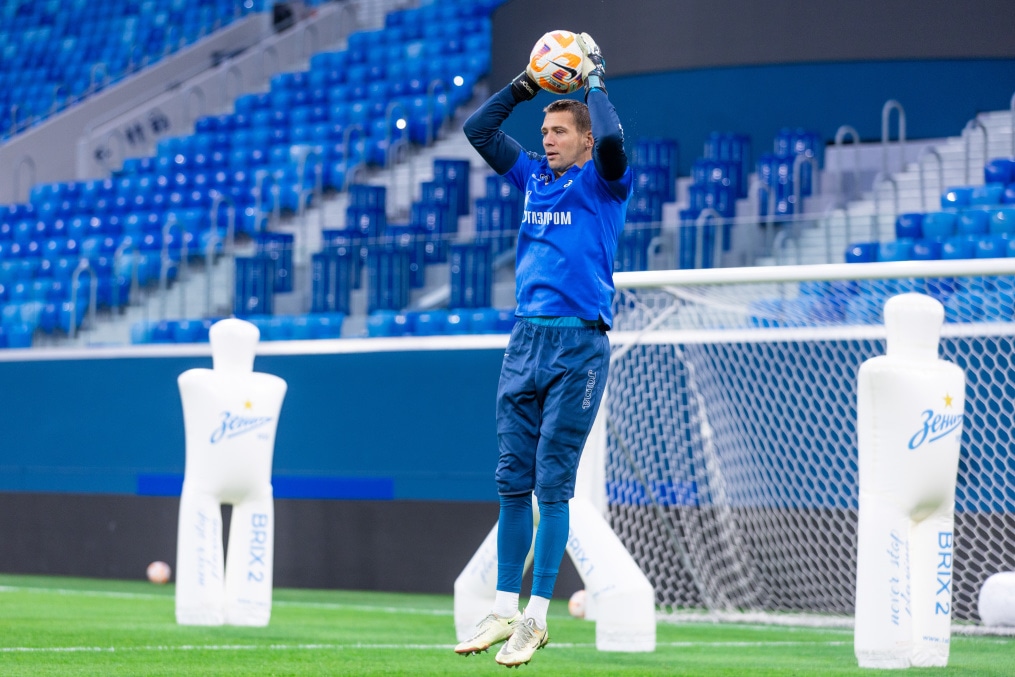 Открытая тренировка «Зенита» перед матчем с «Пари НН»