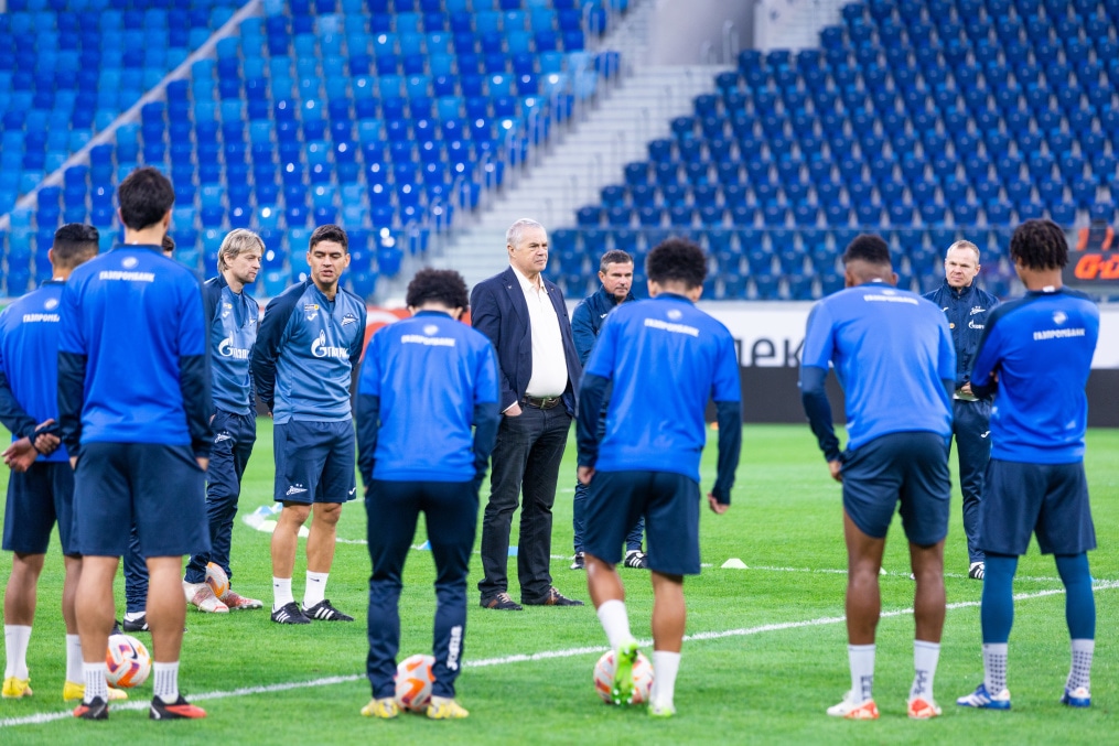 Открытая тренировка «Зенита» перед матчем с «Пари НН»