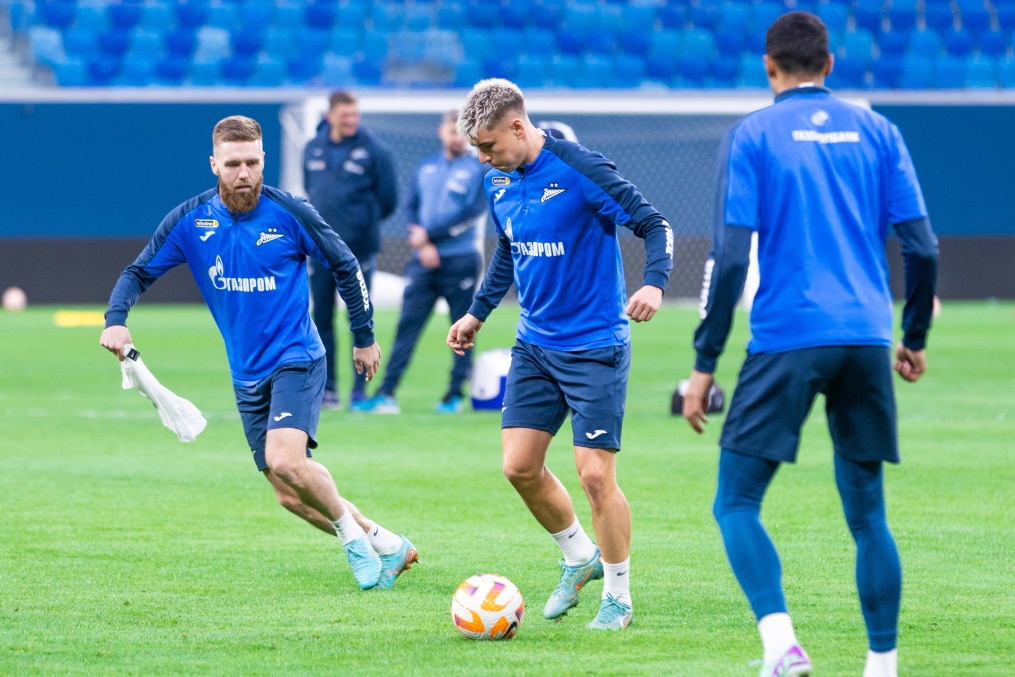 Открытая тренировка «Зенита» перед матчем с «Пари НН»