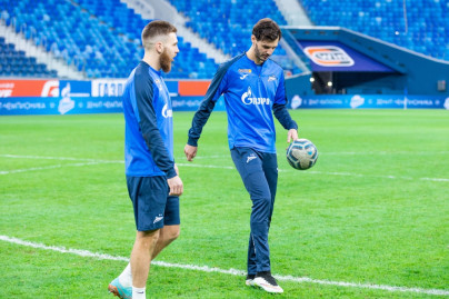 Открытая тренировка «Зенита» перед матчем с «Пари НН»