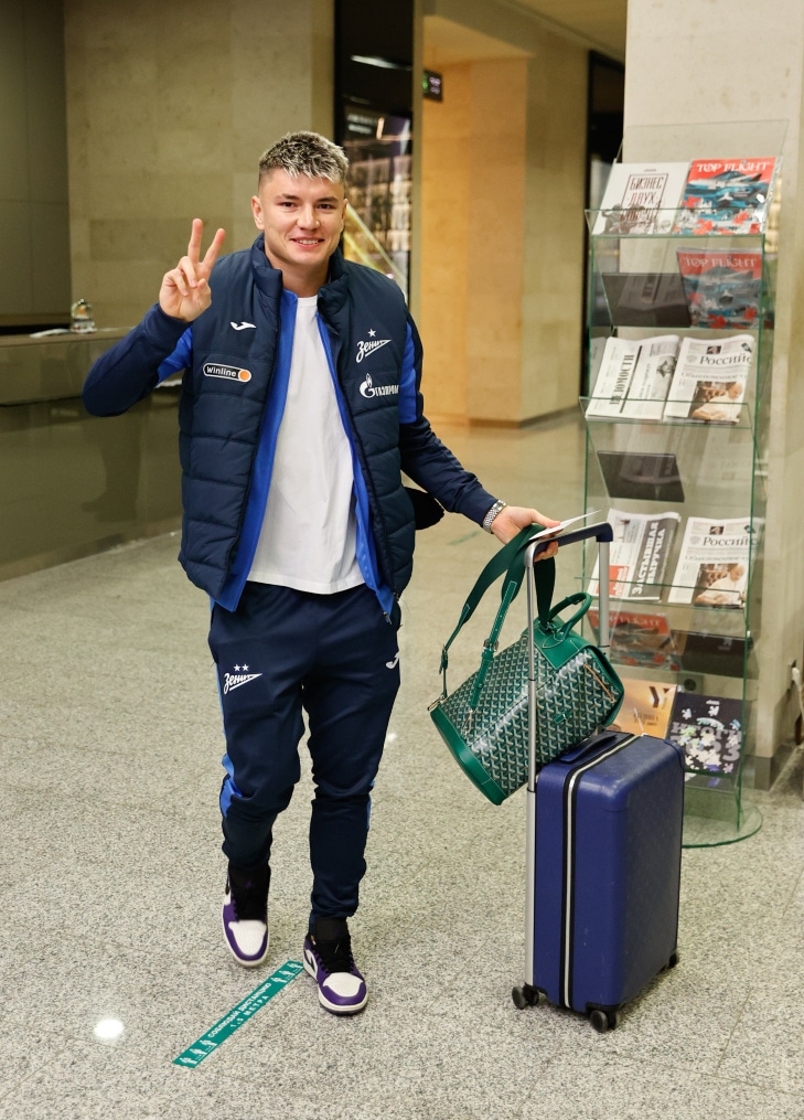 «Зенит» отправился в Дубай на первые «Газпром»-тренировочные сборы