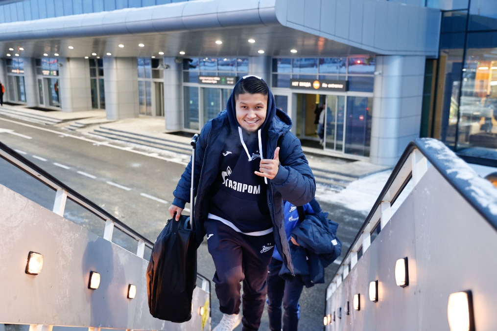 «Зенит» отправился в Дубай на первые «Газпром»-тренировочные сборы