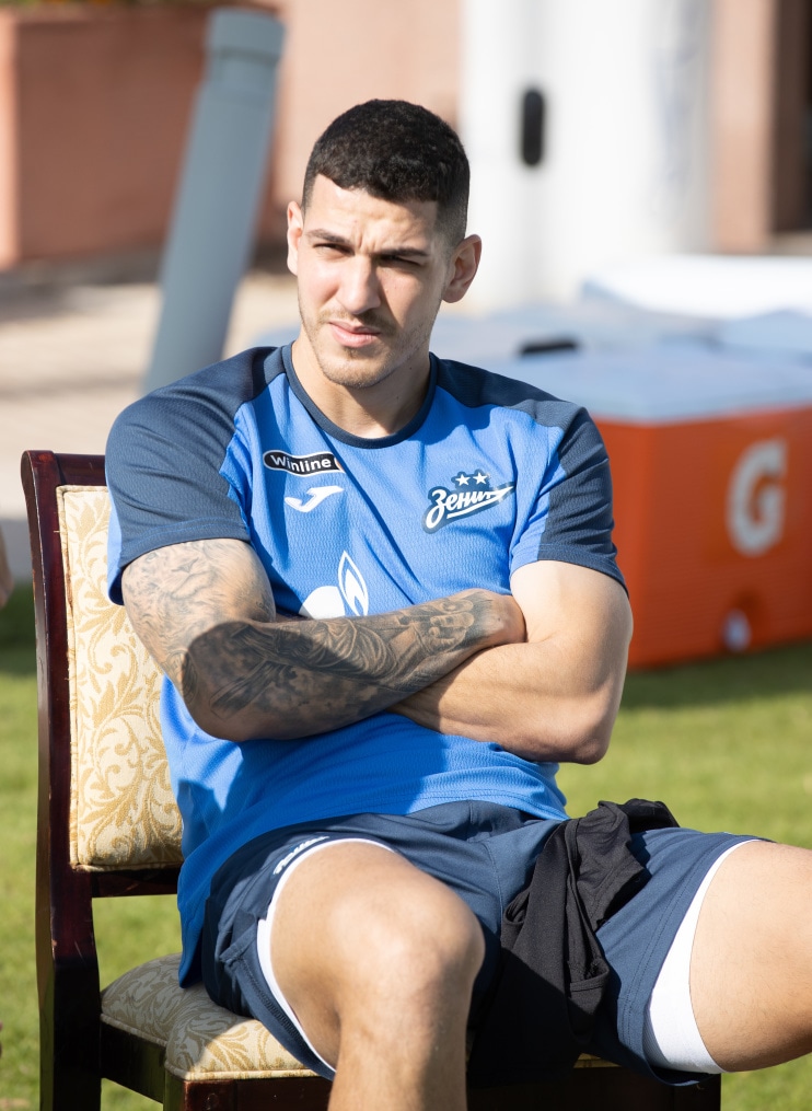 Зимние «Газпром» — тренировочные сборы в Абу-Даби. 17 января, утренняя тренировка