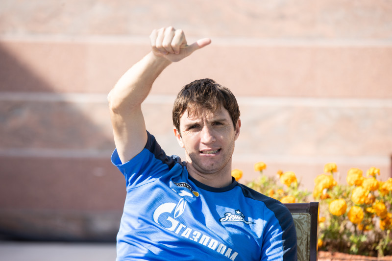 Зимние «Газпром» — тренировочные сборы в Абу-Даби. 17 января, утренняя тренировка