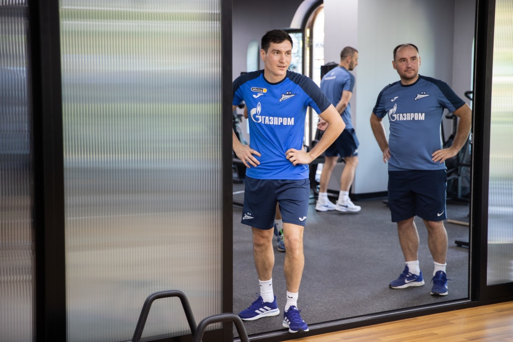 Зимние «Газпром» — тренировочные сборы в Абу-Даби. 20 января, утренняя тренировка