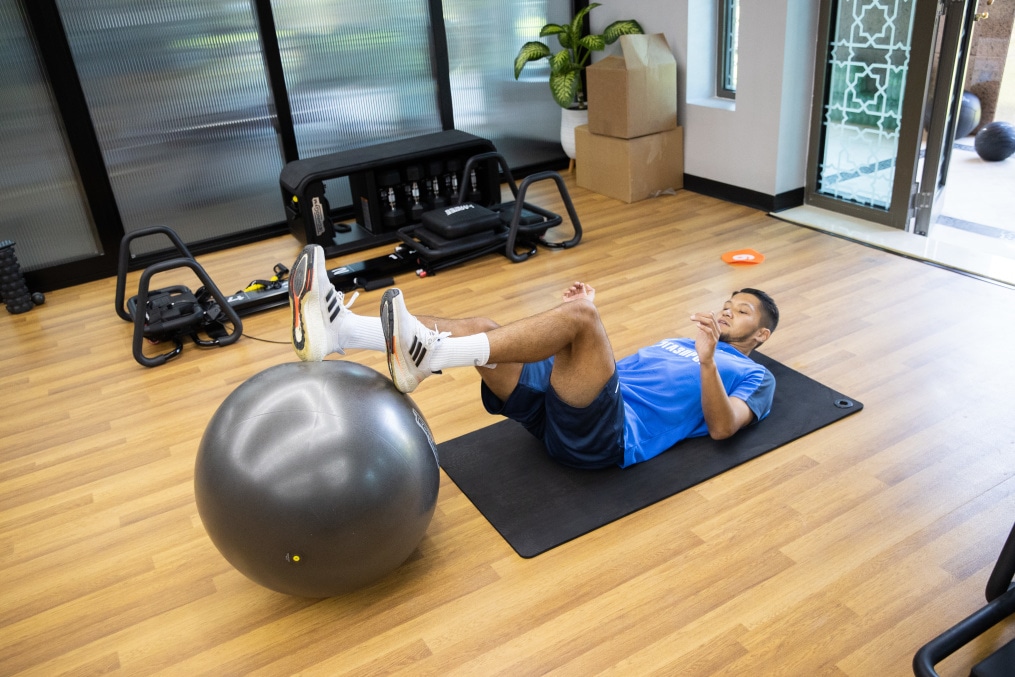 Зимние «Газпром» — тренировочные сборы в Абу-Даби. 20 января, утренняя тренировка