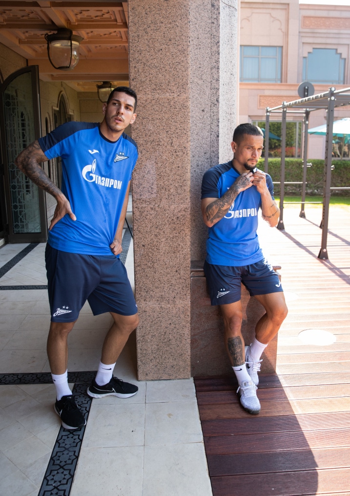 Зимние «Газпром» — тренировочные сборы в Абу-Даби. 20 января, утренняя тренировка