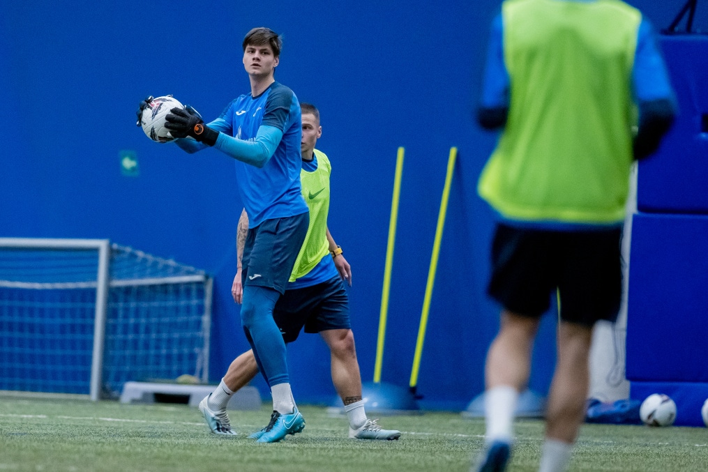 Тренировка «Зенита»-2 в «Газпром»-Академии