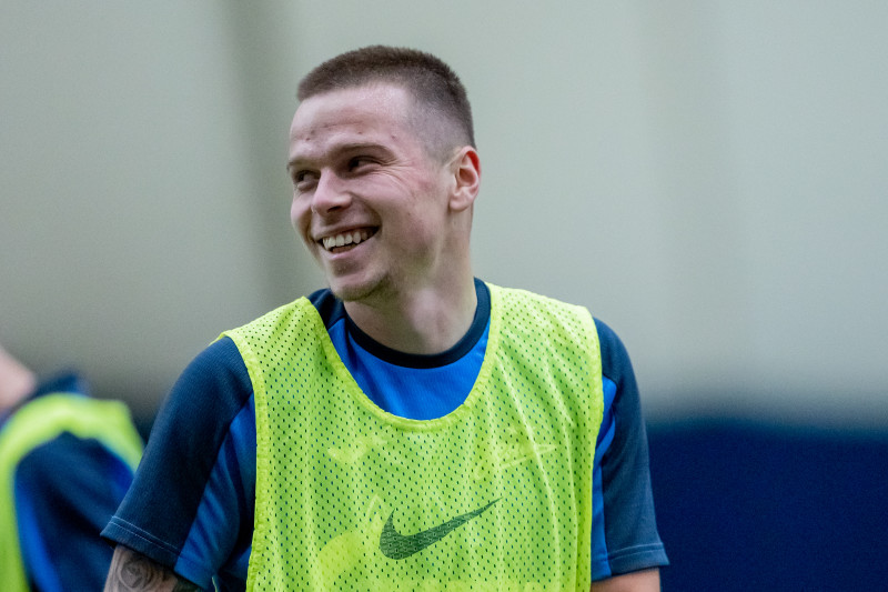 Тренировка «Зенита»-2 в «Газпром»-Академии