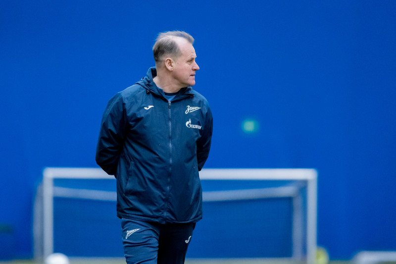 Тренировка «Зенита»-2 в «Газпром»-Академии