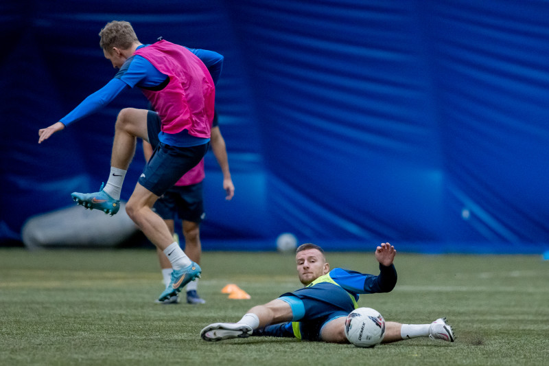 Тренировка «Зенита»-2 в «Газпром»-Академии