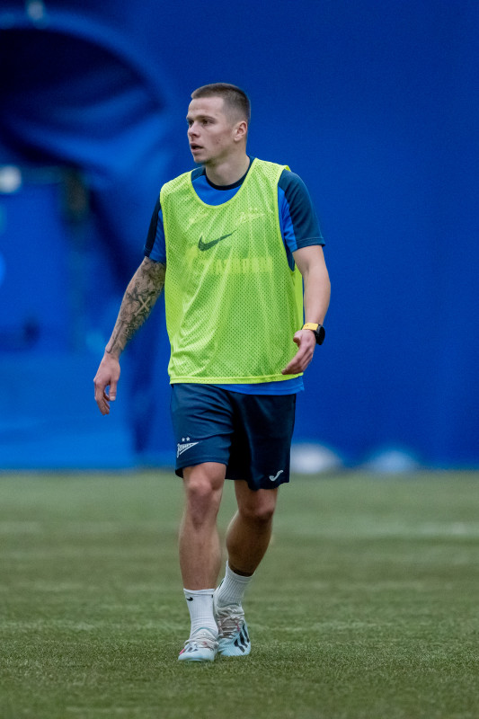 Тренировка «Зенита»-2 в «Газпром»-Академии