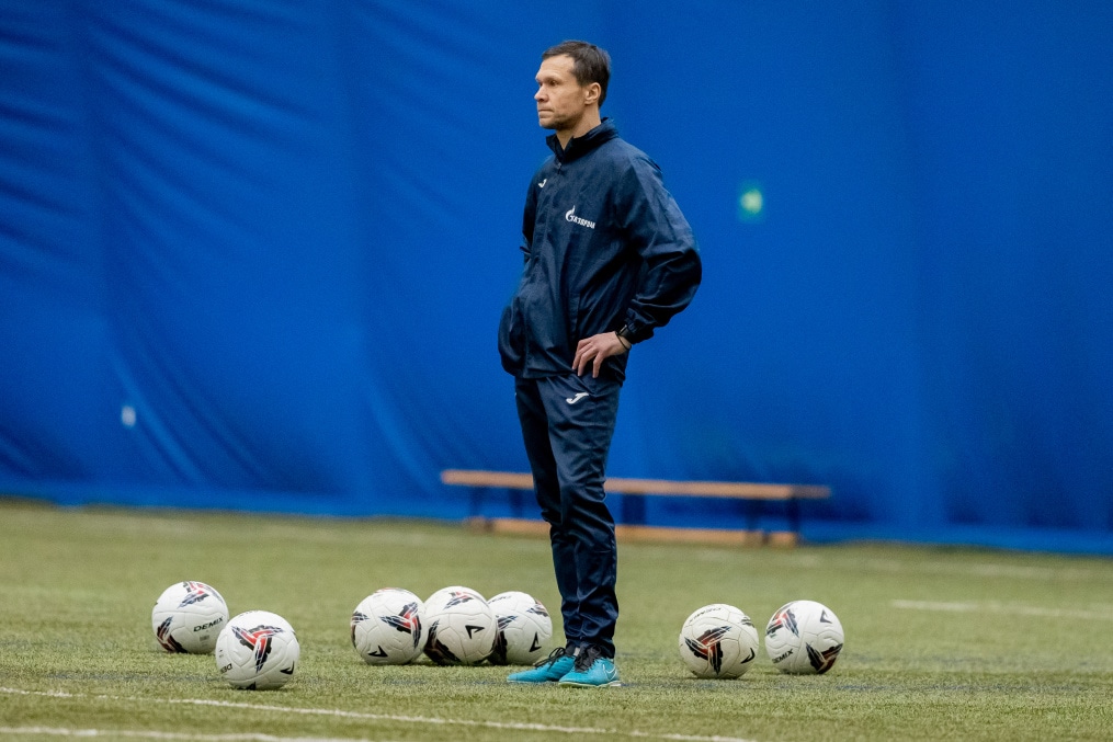 Тренировка «Зенита»-2 в «Газпром»-Академии