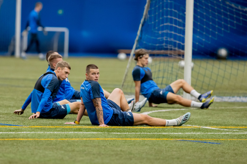 Тренировка «Зенита»-2 в «Газпром»-Академии