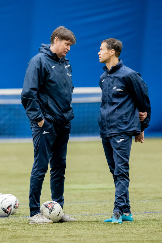 Тренировка «Зенита»-2 в «Газпром»-Академии