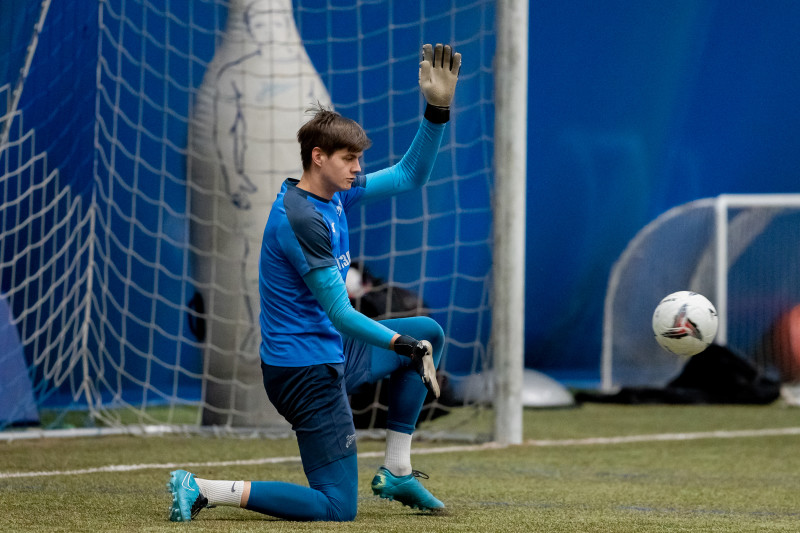 Тренировка «Зенита»-2 в «Газпром»-Академии