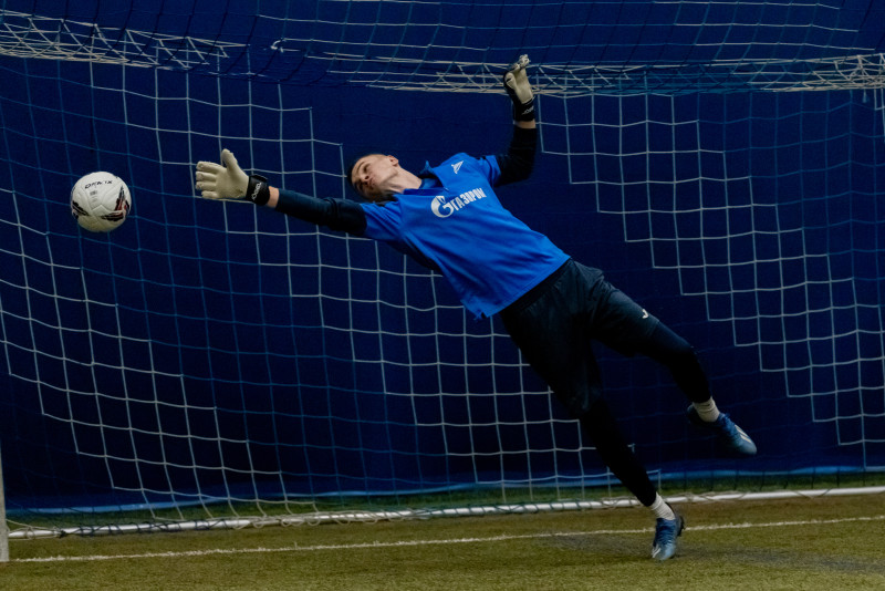 Тренировка «Зенита»-2 в «Газпром»-Академии