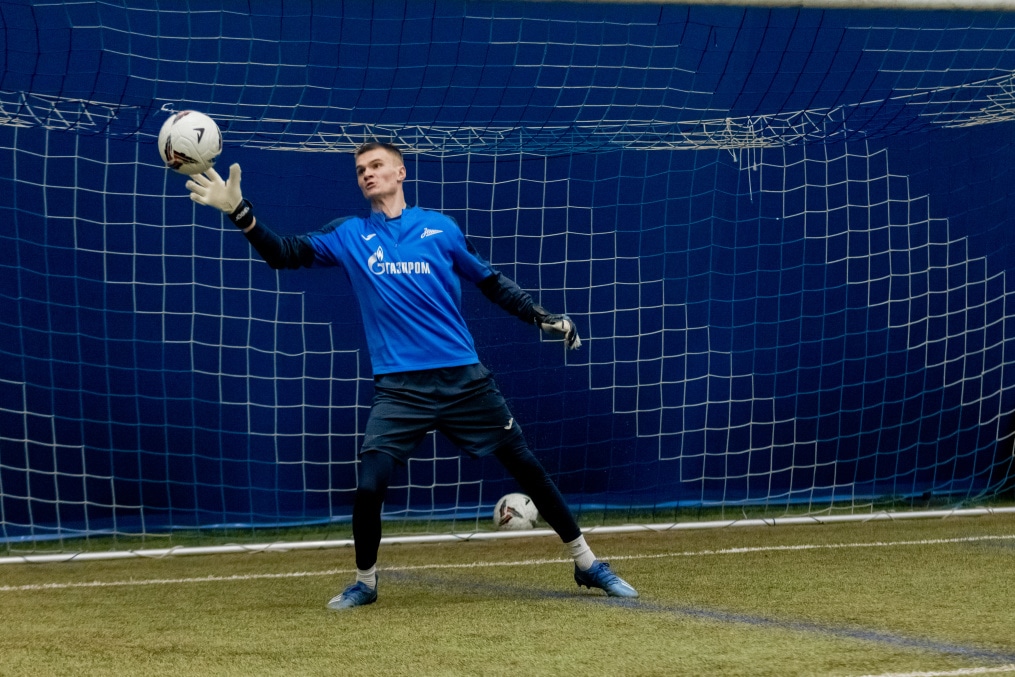 Тренировка «Зенита»-2 в «Газпром»-Академии