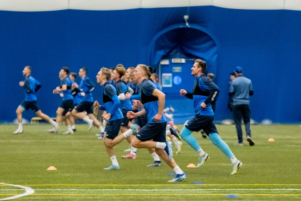 Тренировка «Зенита»-2 в «Газпром»-Академии