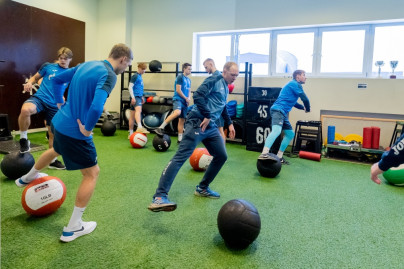 Тренировка «Зенита»-2 в «Газпром»-Академии