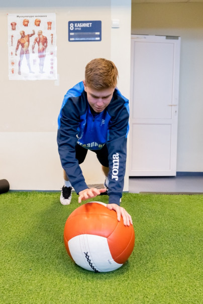 Тренировка «Зенита»-2 в «Газпром»-Академии