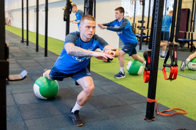 Тренировка «Зенита»-2 в «Газпром»-Академии