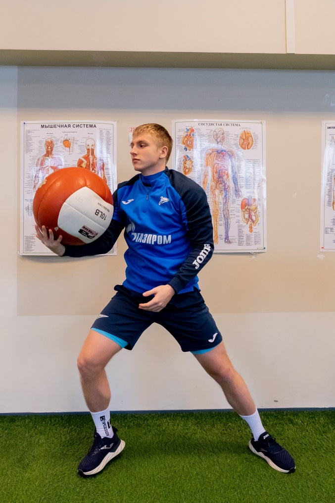 Тренировка «Зенита»-2 в «Газпром»-Академии