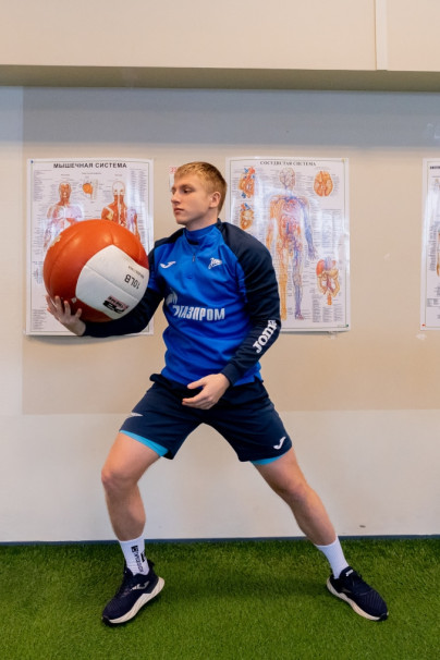 Тренировка «Зенита»-2 в «Газпром»-Академии