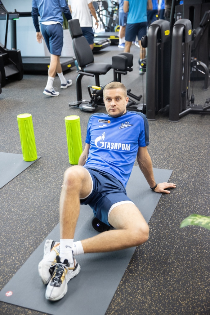 Зимние «Газпром» — тренировочные сборы в Абу-Даби. 23 января утренняя тренировка