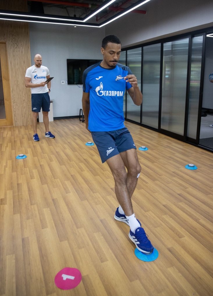 Зимние «Газпром» — тренировочные сборы в Абу-Даби. 23 января утренняя тренировка